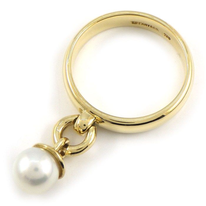 Tiffany & Co Tiffany & Co Ring Doorknock Dangle 1 Point Pearl 6.5mm (0.26in)
