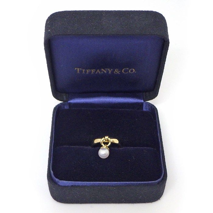 Tiffany & Co Tiffany & Co Ring Doorknock Dangle 1 Point Pearl 6.5mm (0.26in)