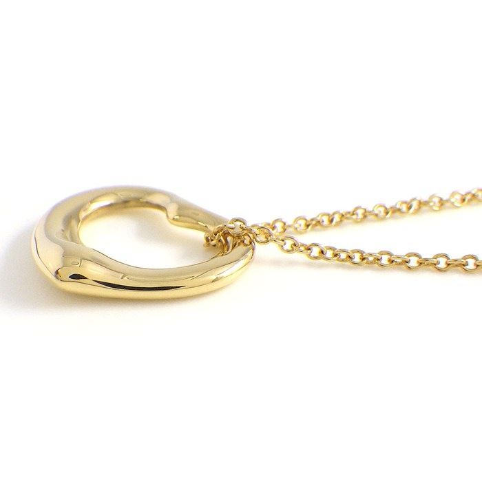 Tiffany & Co Tiffany & Co Necklace Open Heart 16.0mm (0.63in) Width Model 18K
