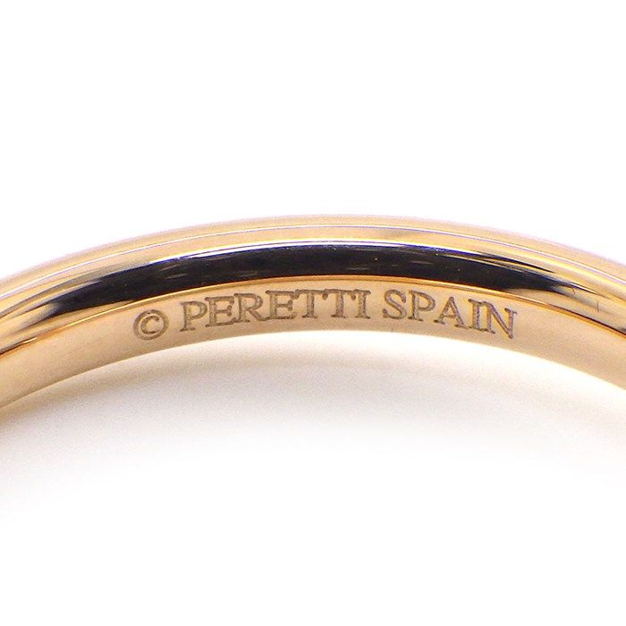 Tiffany & Co Tiffany & Co Ring Curved Band 60016783 1 Point Diamond 18K Pink