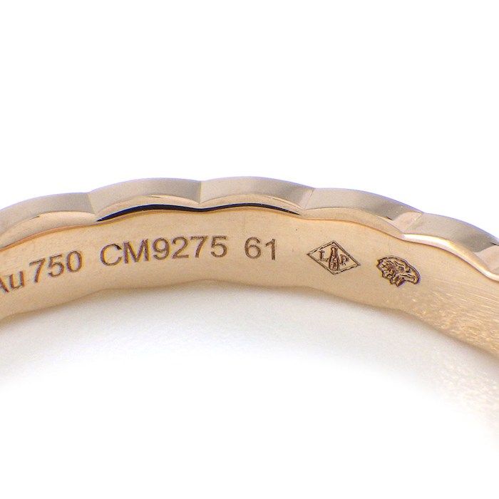 Chanel Ring Coco Crush Mini Model J11785 Matelasse Quilted 18kbg #20 / #61