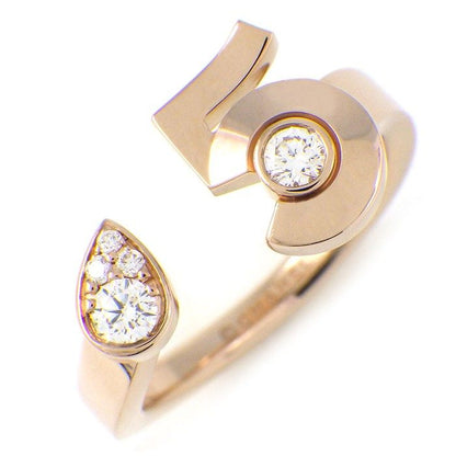 Chanel Ring Extrême De No.5 J12400 5-point Diamond Drop Motif Total 0.16ct