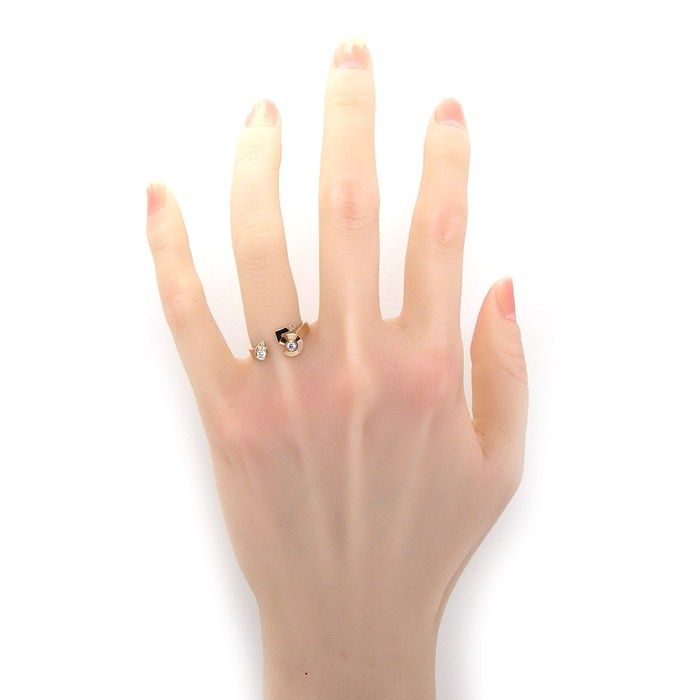 Chanel Ring Extrême De No.5 J12400 5-point Diamond Drop Motif Total 0.16ct