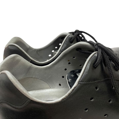 Em1182 Chanel Sport Line Sneakers Shoes 35 22cm (8.66in) Black