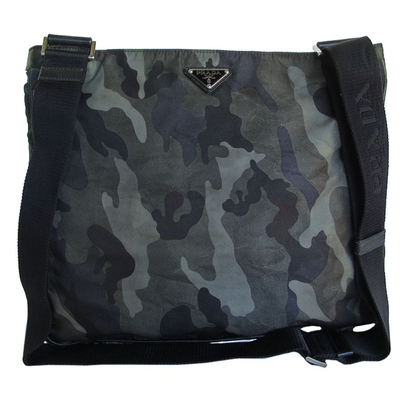 Prada Crossbody Shoulder Bag Camouflage