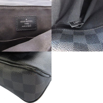 Louis Vuitton Crossbody Shoulder Bag Damier Graphite District PM N41260