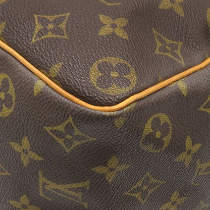 Louis Vuitton Handbag Speedy 35 Monogram Canvas Monogram Gold Hardware Brown