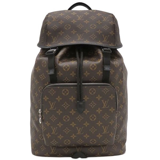 Louis Vuitton Backpack Daypack Zack Backpack Monogram Macassar Monogram × Black