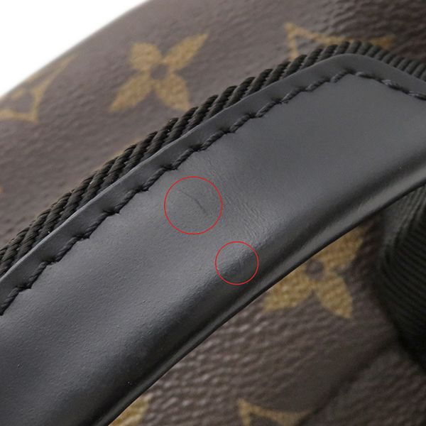 Louis Vuitton Backpack Daypack Zack Backpack Monogram Macassar Monogram × Black