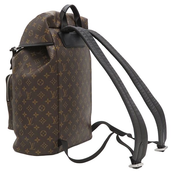 Louis Vuitton Backpack Daypack Zack Backpack Monogram Macassar Monogram × Black