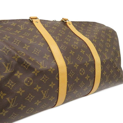 Louis Vuitton Boston Bag Keepall Bandoliere 50 Monogram Canvas Monogram Gold