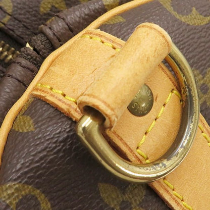Louis Vuitton Boston Bag Keepall Bandoliere 50 Monogram Canvas Monogram Gold