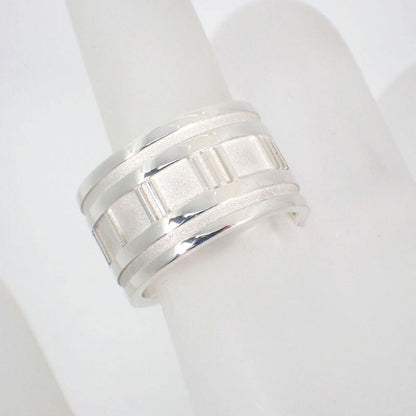 Tiffany & Co 925 Atlas Wide Ring / Size 11.5 / J90-5