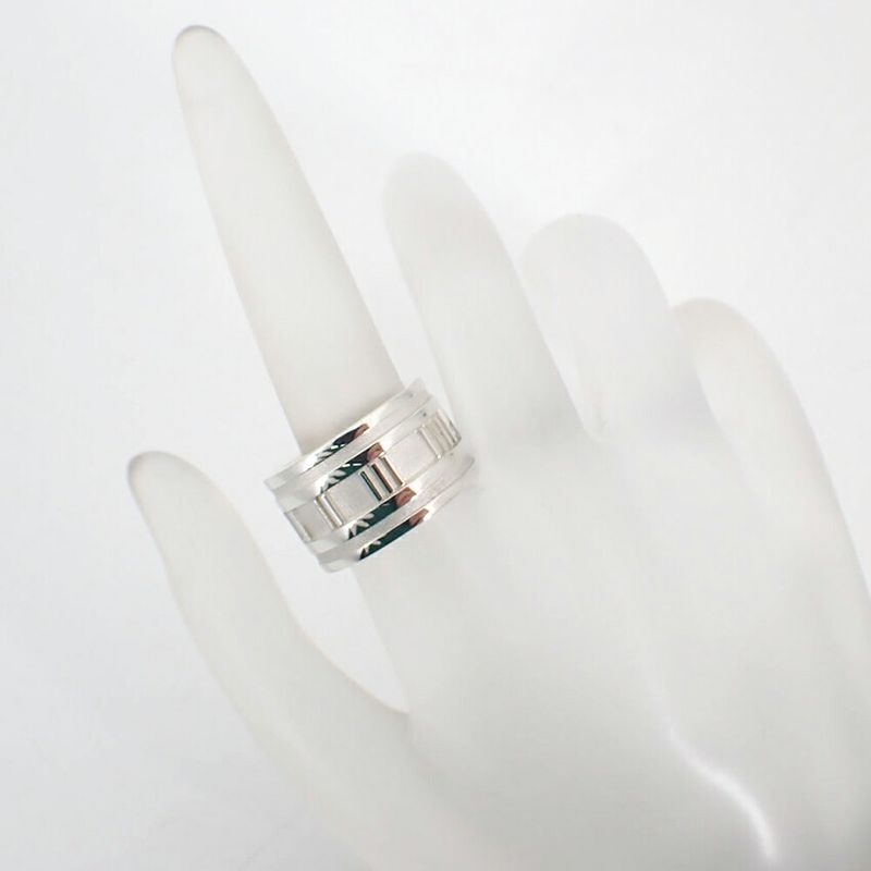 Tiffany & Co 925 Atlas Wide Ring / Size 11.5 / J90-5