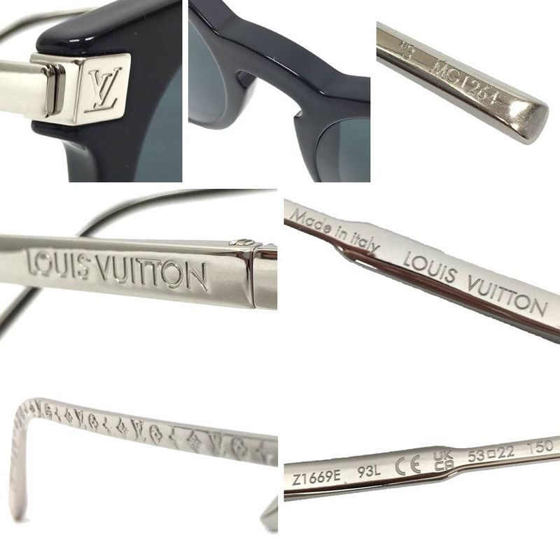 Louis Vuitton Sunglasses Z1669e 93L LV Rise Round Eyewear Aq11802