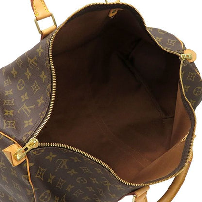 Louis Vuitton Boston Bag Keepall 50 Monogram Canvas Monogram Gold Hardware