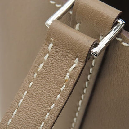 Hermes Handbag Picotin Lock Mikro Vorsluft Etoupe Silver Hardware Glazed N