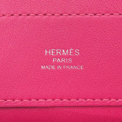 Hermes Shoulder Bag Sac Aline Mini Swift Rose Mexico Silver Hardware Engraved Z