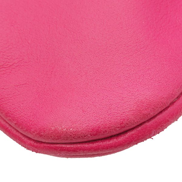 Hermes Shoulder Bag Sac Aline Mini Swift Rose Mexico Silver Hardware Engraved Z