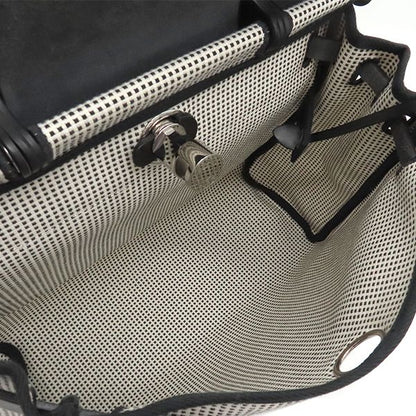 Hermes 2way Bag Herbag Her Bag Zip PM 31 le Tourne Canvas Leather Toile