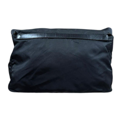 Prada Messenger Bag Shoulder Bag Nylon Bt1738 Black Unisex Prada Preowned Prada