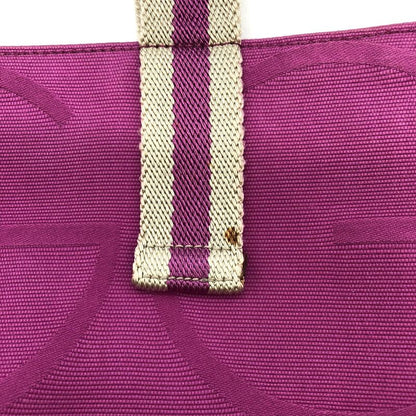 Gucci 140691 Handbag Tote Canvas Pink Ladies Men Fashion Vintage USED