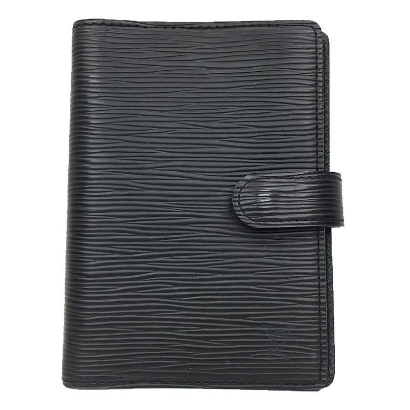 Louis Vuitton Epi Agenda PM Notebook Cabas - Noir Black Aq11673