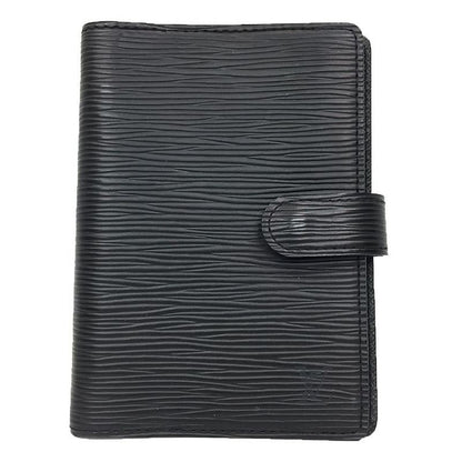 Louis Vuitton Epi Agenda PM Notebook Cabas - Noir Black Aq11673