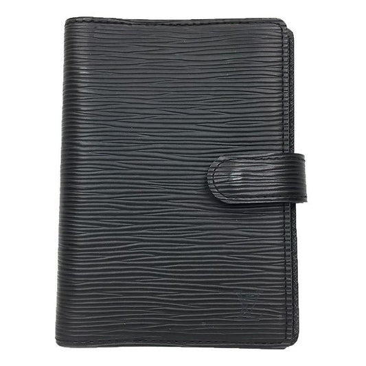 Louis Vuitton Epi Agenda PM Notebook Cabas - Noir Black Aq11673