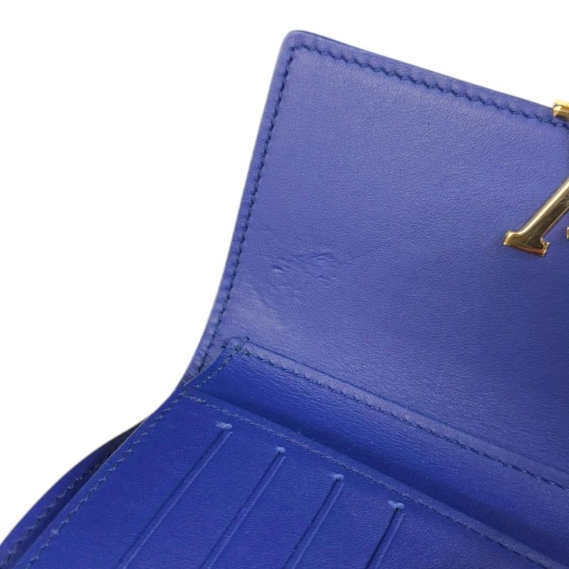 Louis Vuitton Portefeuille Capucines Compact Trifold Wallet M63714 Ladies Louis