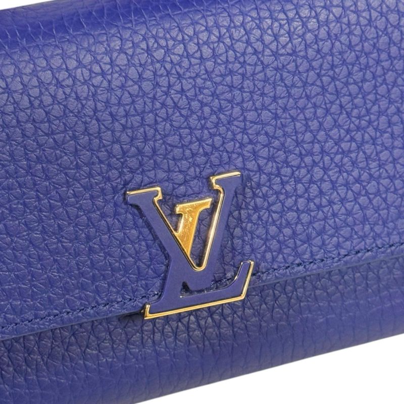 Louis Vuitton Portefeuille Capucines Compact Trifold Wallet M63714 Ladies Louis