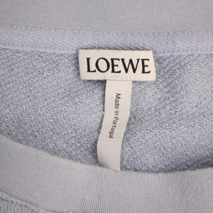 Loewe Sweatshirt Pullover Long Sleeve Crew Neck Skull XL Light Blue BM