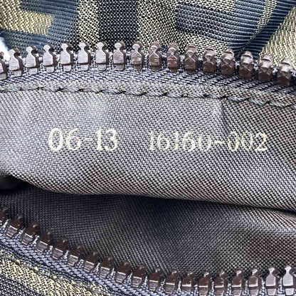 Fendi Zucca Backpack Sac Daypack Backpack Nylon Brown Women Men Vintage Fashion