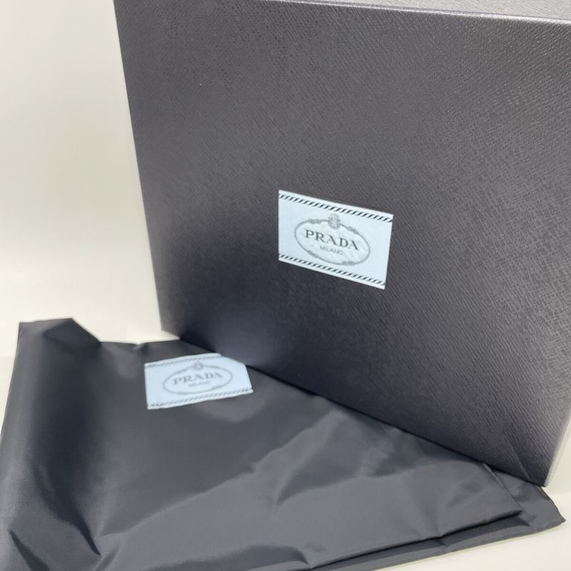 Prada 23 Navy Triangle Logo Dress 42