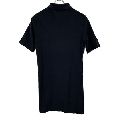 Prada 23 Navy Triangle Logo Dress 42