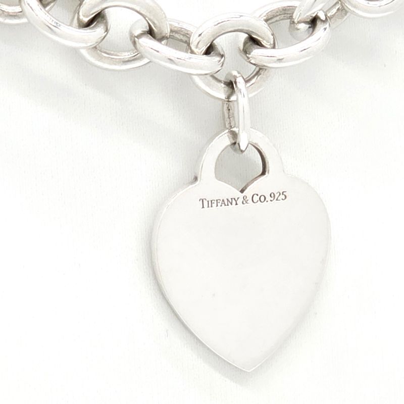 Tiffany & Co Tiffany & Co Heart Tag Necklace Choker Star Ring Silver Sv925