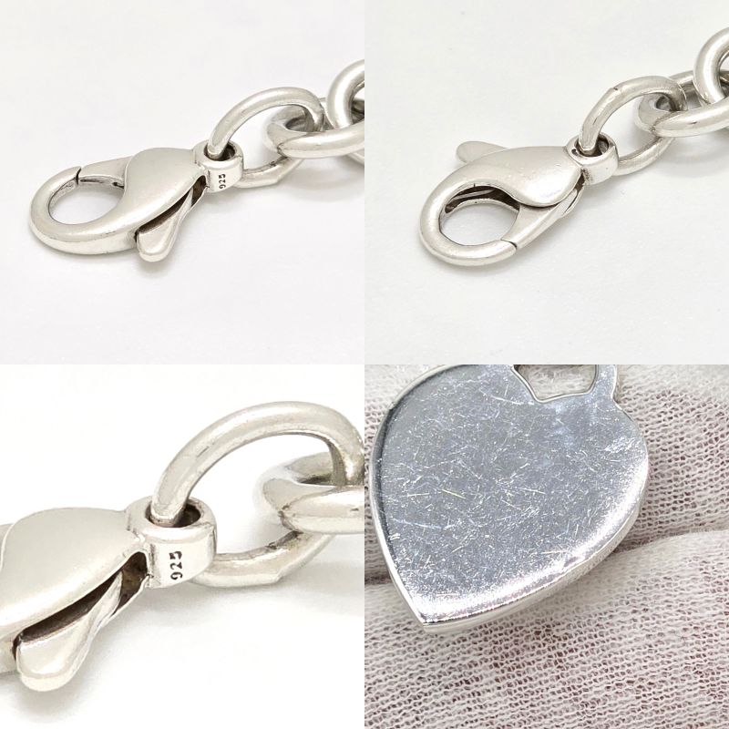 Tiffany & Co Tiffany & Co Heart Tag Necklace Choker Star Ring Silver Sv925