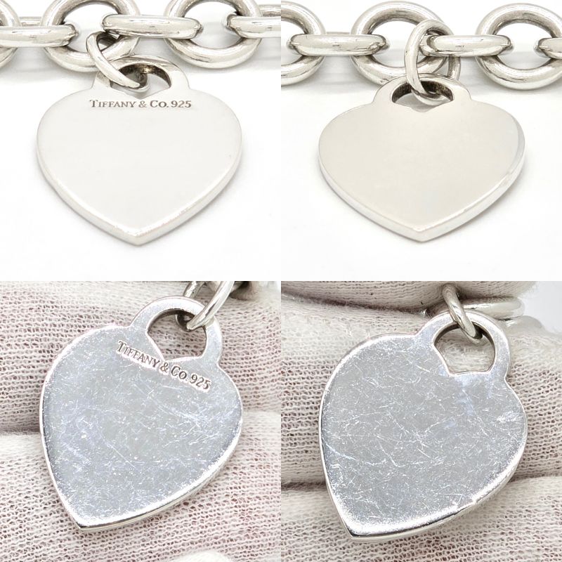 Tiffany & Co Tiffany & Co Heart Tag Necklace Choker Star Ring Silver Sv925