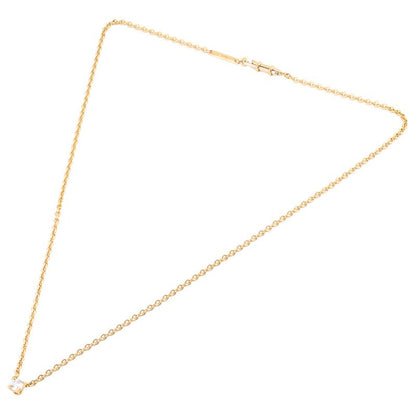 Cartier Love Support 1PD Necklace With Diamonds 18K Yellow Gold 5.6g Yellow