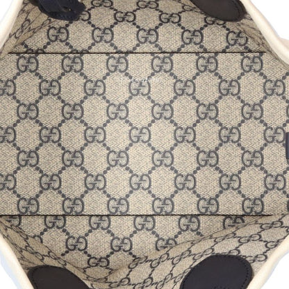 Gucci Printed Tote Mini Shoulder Bag Canvas 772144 Beige Women's Gucci Preowned