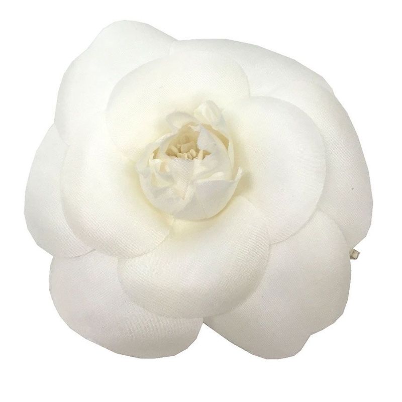 Chanel Camellia Corsage White Aq11723
