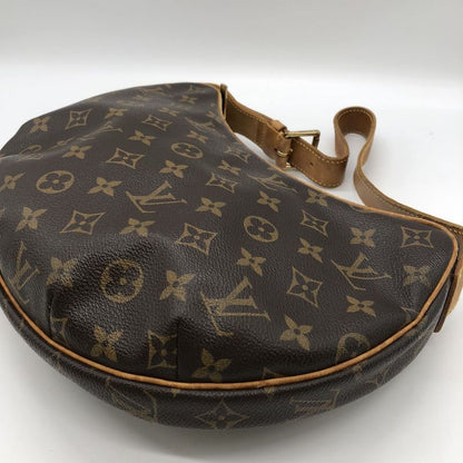 Louis Vuitton M51510 Pochette Croissant Shoulder Bag Monogram Women Men Vintage