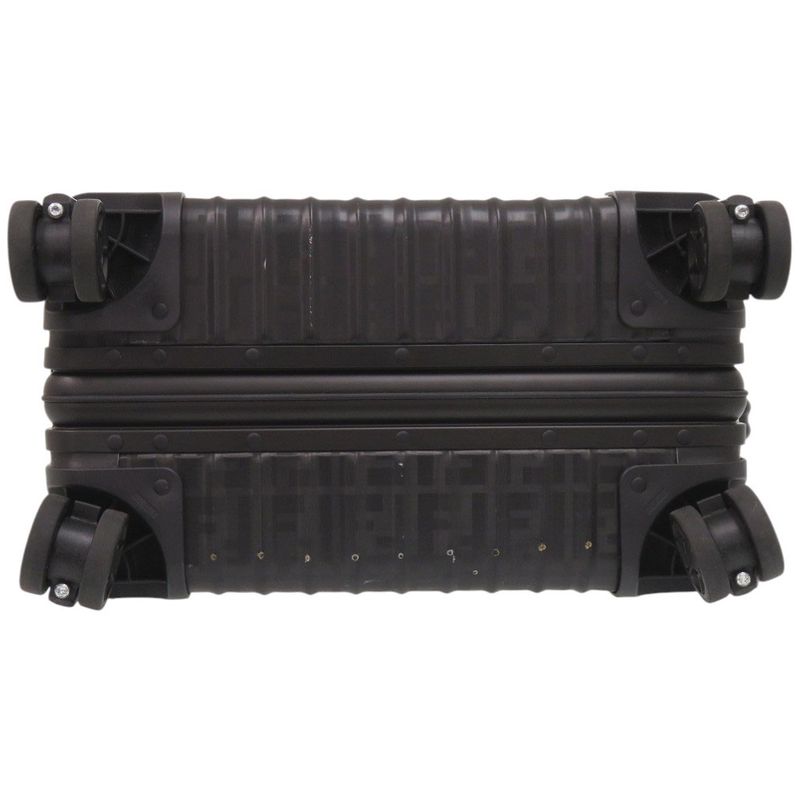 Rimowa X Fendi Zucca Pattern Classic Cabin S 9729002390 Aluminum/leather Black