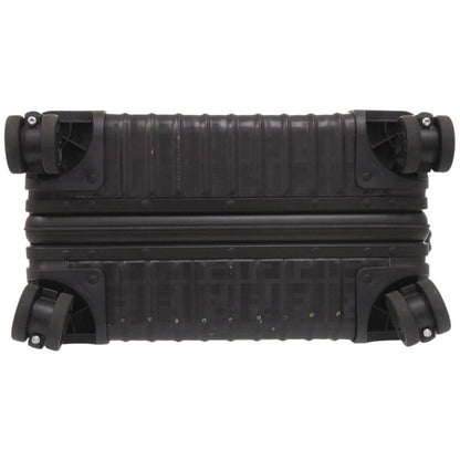 Rimowa X Fendi Zucca Pattern Classic Cabin S 9729002390 Aluminum/leather Black