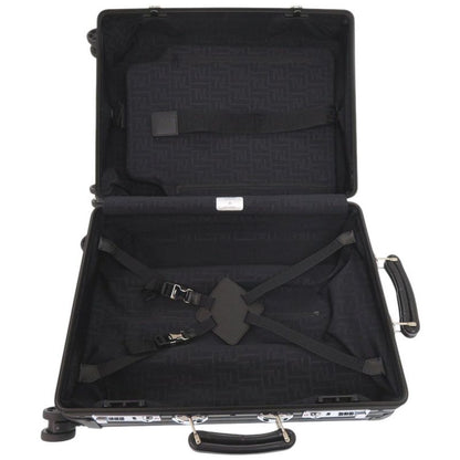Rimowa X Fendi Zucca Pattern Classic Cabin S 9729002390 Aluminum/leather Black