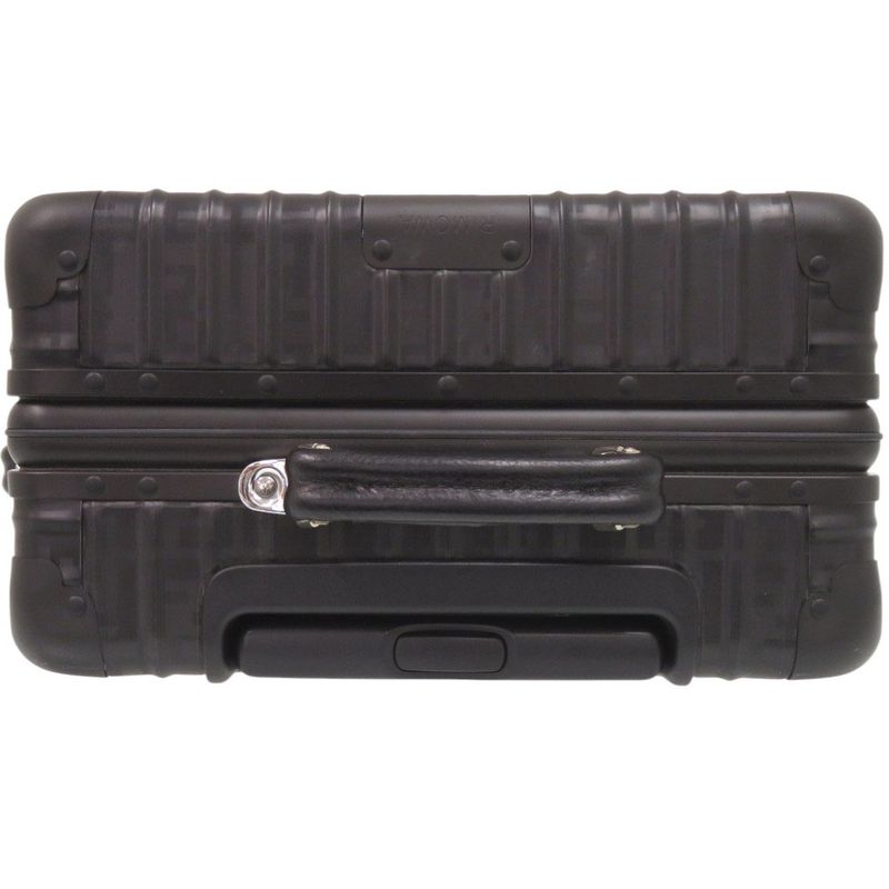 Rimowa X Fendi Zucca Pattern Classic Cabin S 9729002390 Aluminum/leather Black