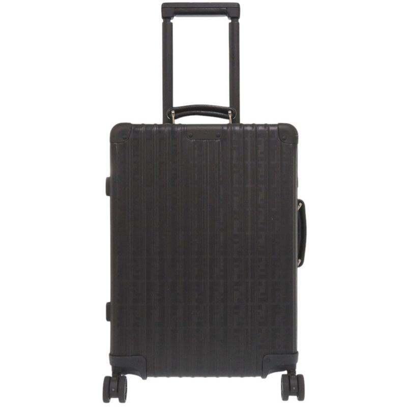Rimowa X Fendi Zucca Pattern Classic Cabin S 9729002390 Aluminum/leather Black