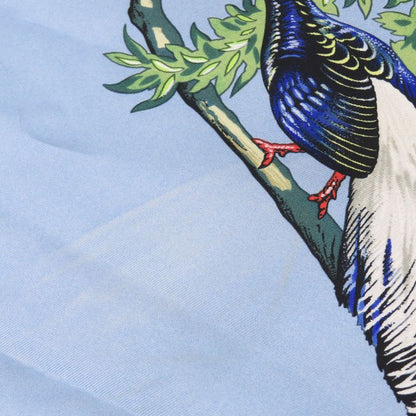 Hermes Carré 90 Sichuan Silk Navy Scarf 0124 Hermes