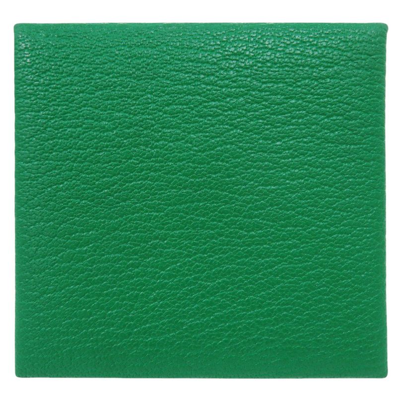 Hermes Bastia Verso Chevre Misol Bamboo/rose Darling Silver Hardware Engraved K