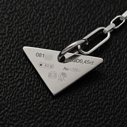 Prada 0.45ct / Prada Lab Grown / Heart And Triangle Motif / Nano Heart Diamond